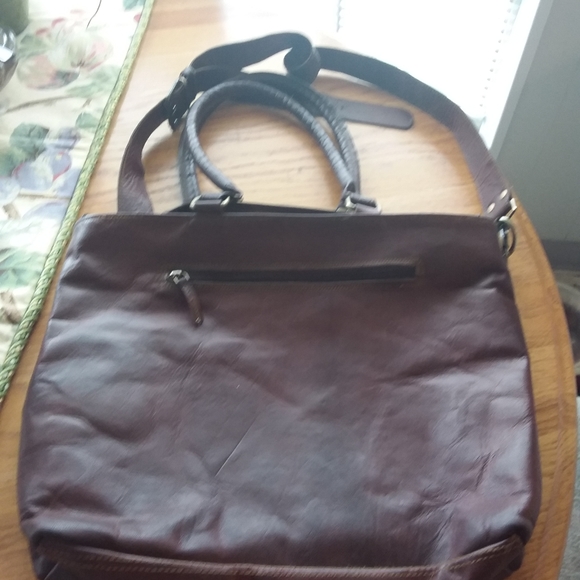 Modosh Leather Satchel/Crossbody - Picture 2 of 7